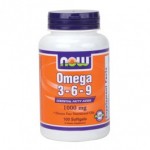 NOW Foods Omega 3-6-9 100капс    
