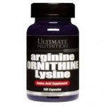 Ultimate Nutrition Arginine-Ornitine-Lysine 100капс