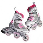 Rollerblade Spitfire SL G 36,5-40,5 silver/pink