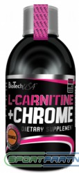 BIOTECH Nutrition L-CARNITINE+CHROME 500мл   